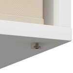 vidaXL Buffet avec tiroir Blanc 35 x 32 x 99 5 cm