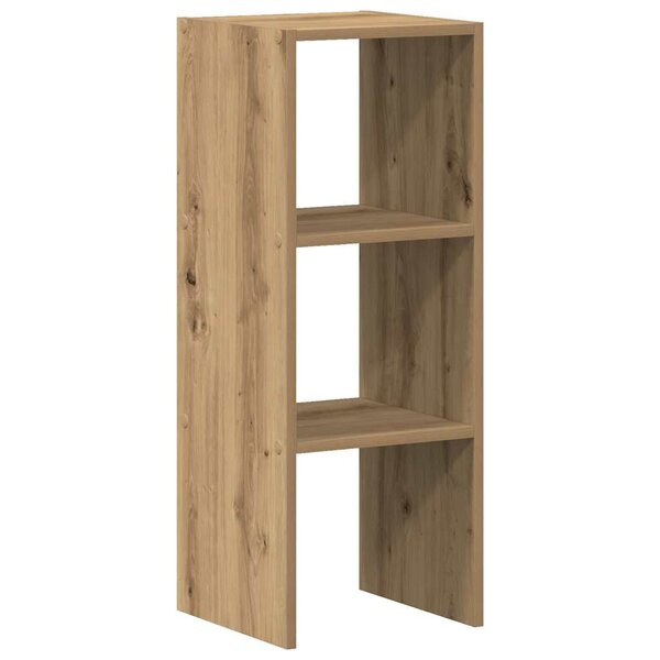 vidaXL Bibliothèque empilable chêne artisanal bois d'ingénierie