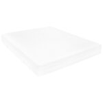 vidaXL Lit de repos avec matelas 90x200 cm Bois de pin massif