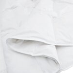vidaXL Couette Autre avec oreiller 3 Pièces Blanc 240 x 200 cm Bas