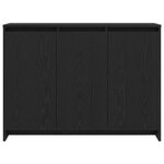 vidaXL Buffet Noir 102 x 29.5 x 75 cm Bois d'ingénierie