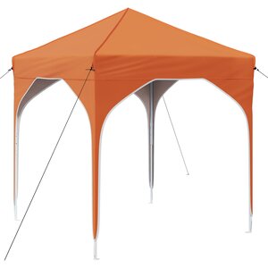 vidaXL Tente de fête pop-up 194 x 194 x 245 cm Orange