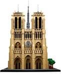 Maquette LEGO Architecture - Notre-Dame de Paris 21061 : Recréez un Chef-d'Œuvre Historique