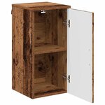 vidaXL Cabinet de salle de bain Bois ancien 30 x 31 5 x 61 cm