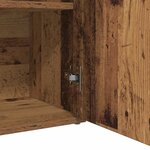 vidaXL Buffet vieux bois 60x30x75 cm bois d'ingénierie