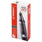 stylo-feutre OHPen Permanent Pointe Moyenne 1 mm Rouge x 10 STABILO