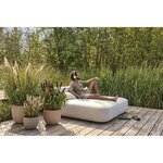 Pot de fleurs Sereh Rond 47 - Beige Ø 47 x hauteur 40 cm 100 recyclé