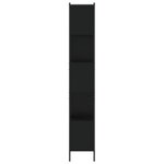 vidaXL Bibliothèque noir 72x28x172 cm bois d'ingénierie
