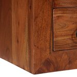 vidaXL Buffets & Commodes Marron 80 x 30 x 55 cm Bois d'acacia massif