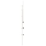 vidaXL Tête de lit blanc 100 cm bois massif de pin