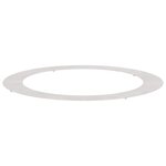 vidaXL Anneau plat pour arbre Ø90/120 cm en acier inoxydable.