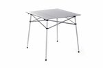 Table à lattes de camping - O'Camp - Housse de transport inclus - Dimensions : 70 x 70  x 70 cm