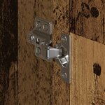 vidaXL Garde-robe 2 Pièces Bois Ancien 50 x 50 x 200 cm Bois d'ingénierie