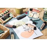 Surligneur BOSS ORIGINAL NatureCOLORS - gris taupe x 10 STABILO