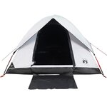 vidaXL Tente de camping à dôme 3 personnes tissu occultant imperméable