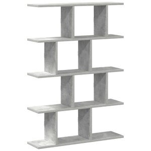 vidaXL Étagère cube murale 12 compartiments gris béton bois ingénierie