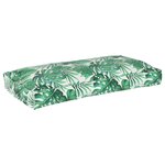 vidaXL Set de coussins de palette avec oreiller 3 Pièces Motif de feuille