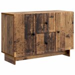 vidaXL Buffet Bois ancien 89 x 34 5 x 60 cm Bois d'ingénierie