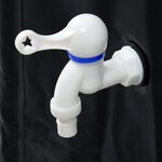FLO Réservoir d'eau de pluie pliable 250 L noir