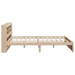 vidaXL Cadre de lit avec tête de lit sans matelas 140x190 cm