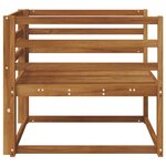 vidaXL Sofa de milieu extérieur Naturel