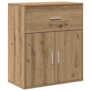 vidaXL Buffet Chêne artisanal 60 x 31 x 70 cm Bois d'ingénierie