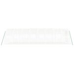 vidaXL Serre avec cadre en acier blanc 24 m² 8x3x2 m