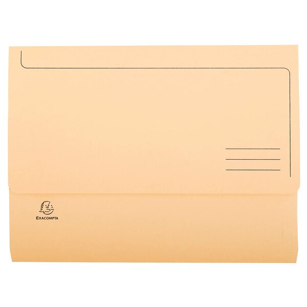 Paquet De 50 Chemises Poche Super 210 - 24 5x32 5cm - Bulle - X 3 - Exacompta