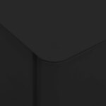 vidaXL Classeur mobile Noir 30x45x59 cm Acier