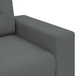 vidaXL Fauteuil Gris foncé 100x78x80 cm Tissu