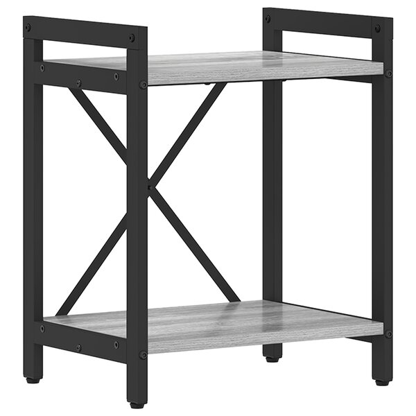 vidaXL Bibliothèque Sonoma gris 40 x 30 x 48.5 cm Bois d'ingénierie