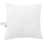 vidaXL Oreiller avec oreiller 2 Pièces Blanc 61 x 41 x 20 cm Polyester