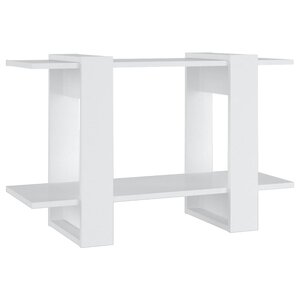 vidaXL Bibliothèque/Séparateur de pièce Blanc 80x30x51 cm