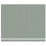 vidaXL Auvent Rétractable Vert et blanc 4 × 3 m Toile et Aluminium