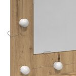 vidaXL Armoire Miroir avec étagère chêne artisanal 62 x 31 5 x 62 cm
