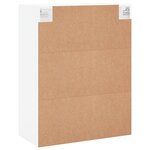 vidaXL Armoire murale blanc 69 5x34x90 cm