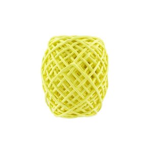 Corde papier jaune de 2mm 20m cléopâtre