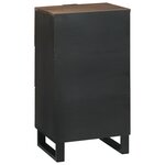 vidaXL Buffet 40x33.5x75 cm en bois de mangue massif
