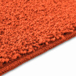 vidaXL Tapis de bain antidérapant Orange 60 x 90 cm PP
