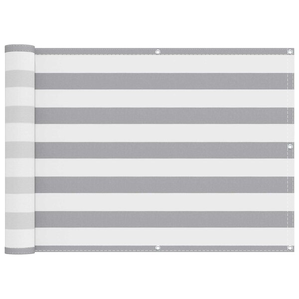 vidaXL Écran de balcon 75 x 400 cm Tissu Oxford Rectangulaire