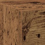 vidaXL Meuble Sous Évier Bois Ancien 40 x 37 x 59 cm Bois d'ingénierie
