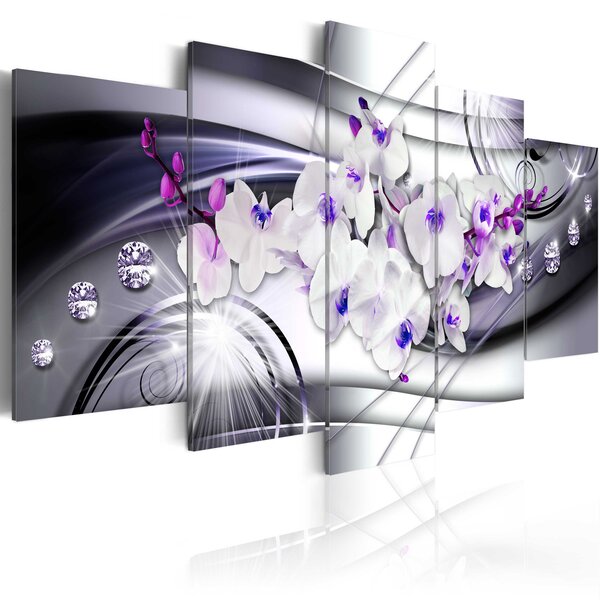 Tableau - coolness of orchid l x h en cm 100x50