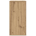 vidaXL Buffet Chêne artisan 60 x 39 x 80 cm Bois d'ingénierie