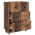 vidaXL Armoire à tiroirs 66 x 34 5 x 90 cm Bois d'ingénierie
