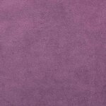 vidaXL Chaise Œuf avec Pouf Violet Velours
