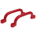 vidaXL Sièges de balançoire avec cordes 2 Pièces bleu 37x15 cm PE