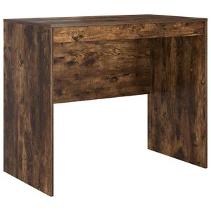 vidaXL Bureau Chêne fumé 90 x 50 x 76 cm Bois d'ingénierie