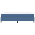 vidaXL Cadre de lit Bleu 140 x 200 cm Tissu en velours côtelé