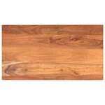 vidaXL Dessus de table 100x70x2 5cm rectangulaire bois massif d'acacia