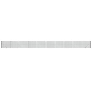 vidaXL Clôture à mailles losangées avec bride anthracite 1 6x25 m